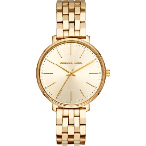 michael kors pyper watch gold|mk3898.